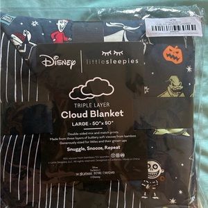 Little Sleepies Nightmare Before Christmas Blanket